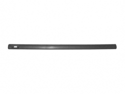 MOULURE DE PORTE AVANT GAUCHE NOIRE AVEC TROU DE GARNITURE