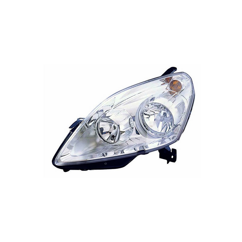 PHARE GAUCHE ELECTRIQUE BASE CHROME H1+H7+H21W+W5W 07/2008-