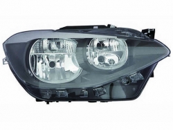 PHARE GAUCHE JOUR ELECTRIQUE AVEC MOTEUR/BASE NOIRE H7+H7+PY21W+H6W+W