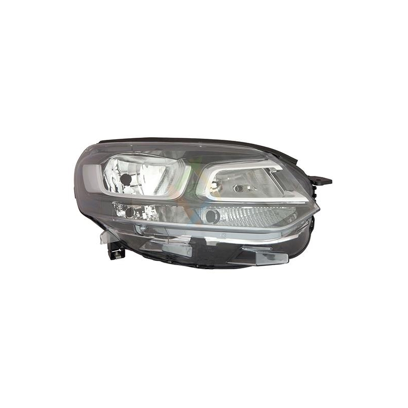 PHARE GAUCHE ÉLECTRIQUE AVEC MOTEUR H1+H7+PY21W+W5W+W21W TYPE VAR.