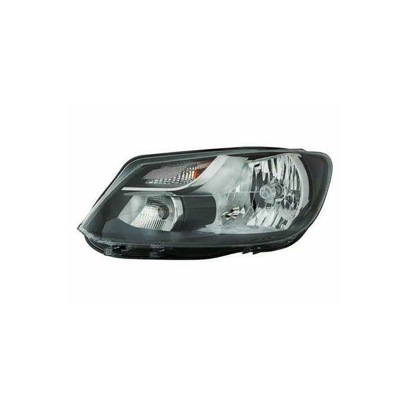 PHARE JOUR GAUCHE ELECTRIQUE AVEC MOTEUR/BASE NOIRE H4+PY21W+P21/5W