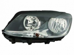 PHARE GAUCHE DAYLIGHT ÉLECTRIQUE AVEC MOTEUR/BASE NOIRE H7+H15+PY21W+