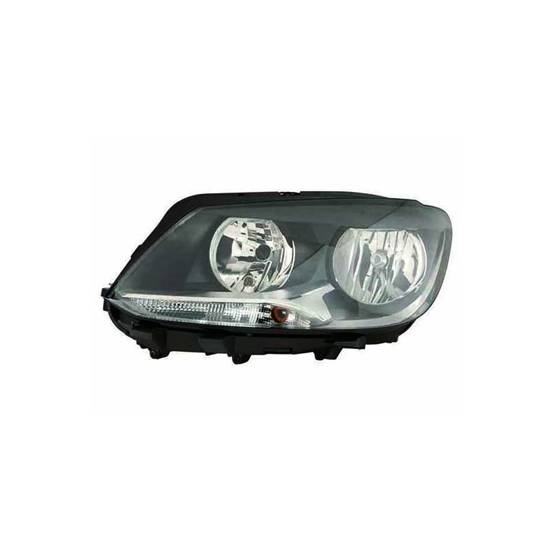 PHARE GAUCHE DAYLIGHT ÉLECTRIQUE AVEC MOTEUR/BASE NOIRE H7+H15+PY21W+