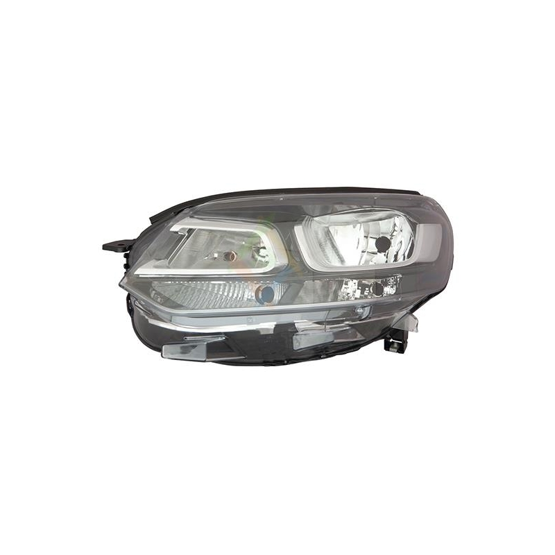 PHARE DROIT ÉLECTRIQUE AVEC MOTEUR H1+H7+PY21W+W5W+W21W TYPE VAR.