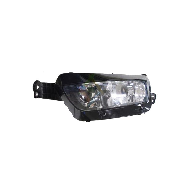PHARE DROIT ELECTRIQUE AVEC MOTEUR/BASE NOIRE H7+H7 TYPE A