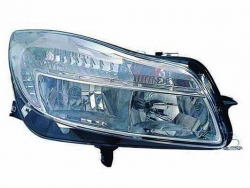 PHARE DAYLIGHT DROIT AVEC MOTEUR H7+H1+PY21W+W21/5W TYPE HE