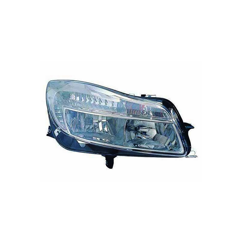 PHARE DAYLIGHT DROIT AVEC MOTEUR H7+H1+PY21W+W21/5W TYPE HE
