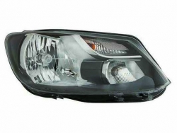 PHARE JOUR DROIT AVEC MOTEUR/BASE NOIRE H4+PY21W+P21/5W