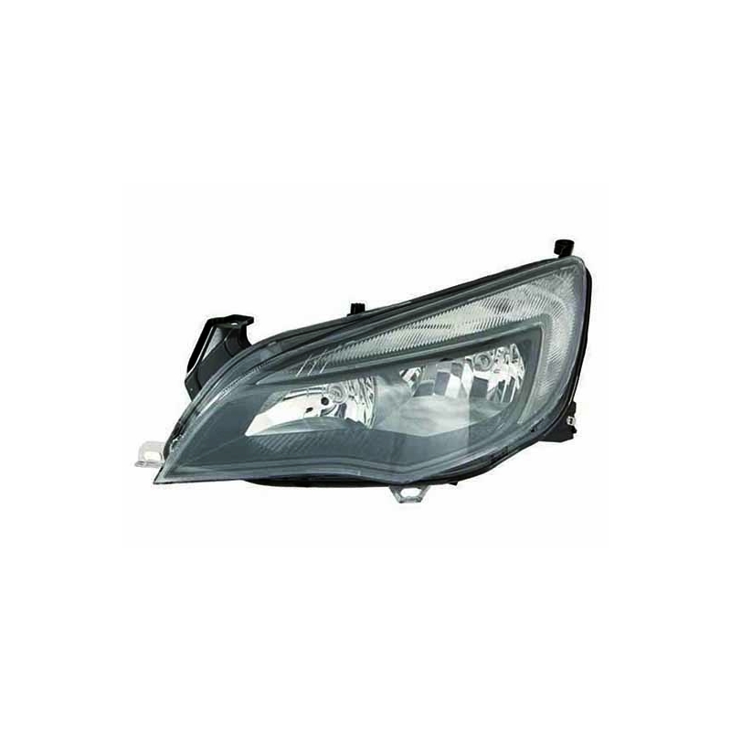 PHARE GAUCHE DAYLIGHT ÉLECTRIQUE AVEC MOTEUR/CULOT NOIR H7+H7+W21/5W 