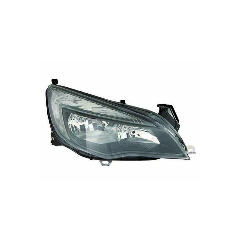 PHARE JOUR DROIT AVEC MOTEUR/CULOT NOIR H7+H7+W21/5W TYPE HE