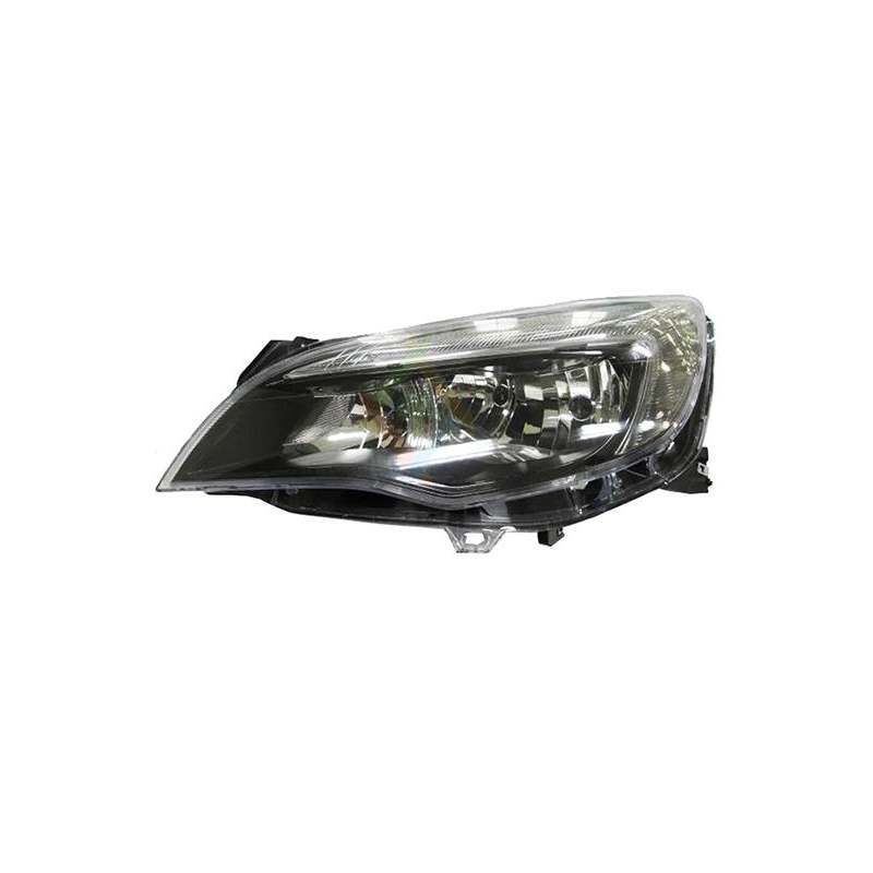 PHARE GAUCHE JOUR LED/ELECTRIQUE AVEC MOTEUR/NOIR H7+H7 TYPE HE 4/5 P