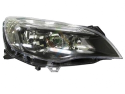 PHARE JOUR DROIT LED/ELECTRIQUE AVEC MOTEUR/NOIR H7+H7 TYPE HE 4/5 PO