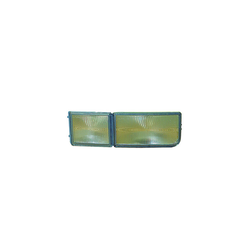 FEU DROIT PARE-CHOCS BLANC DOUBLE FAUX FEU