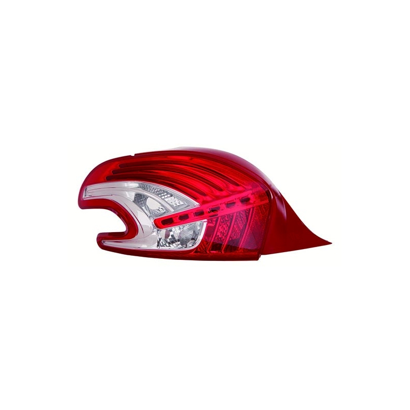 BLOC FEU EXTÉRIEUR ARRIÈRE GAUCHE LED/BLANC P21W+PY21W+R10W