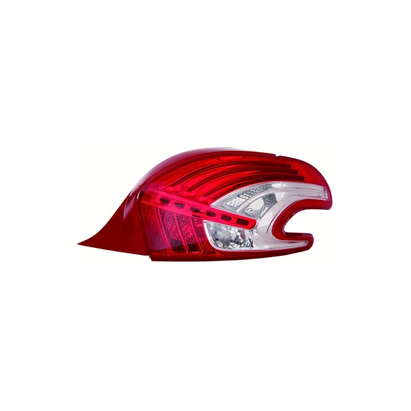 BLOC FEU EXTÉRIEUR ARRIÈRE DROIT LED/BLANC P21W+PY21W+R10W