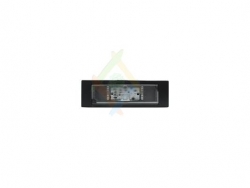 ÉCLAIRAGE DE PLAQUE D'IMMATRICULATION RÉVERSIBLE AVEC DOUILLE À LED D