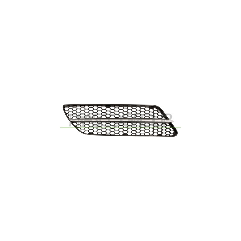 CALANDRE DROITE PARE-CHOCS NOIR AVEC PROFIL CHROME