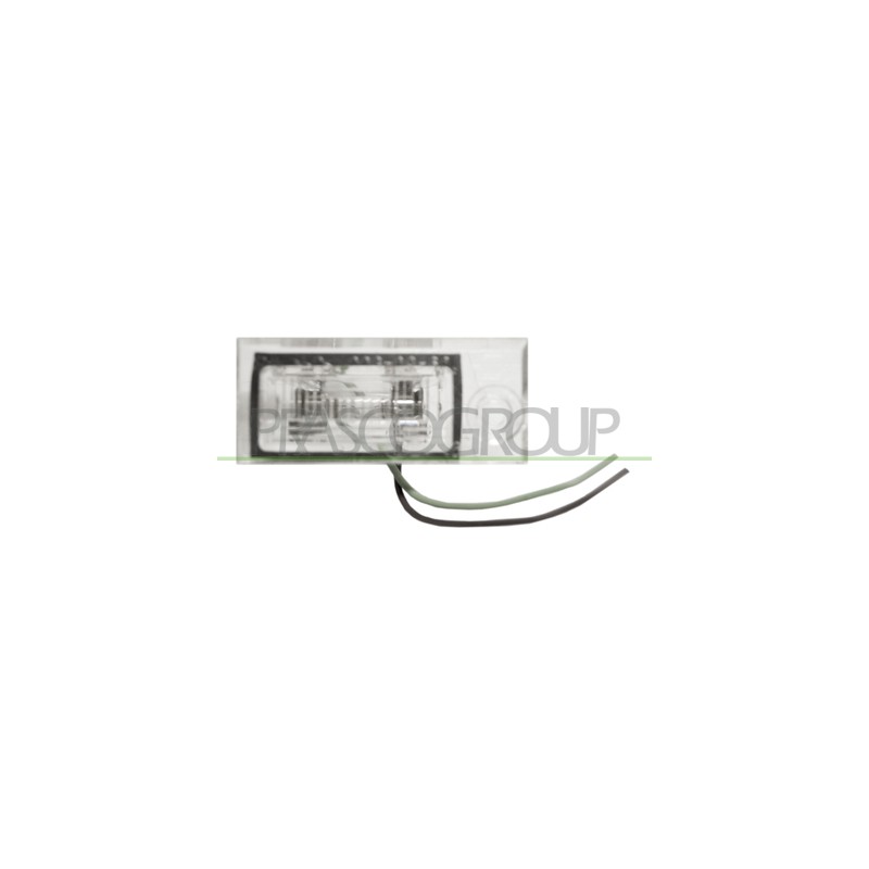 FEU DE PLAQUE DROIT AVEC AMPOULE MOD. SW