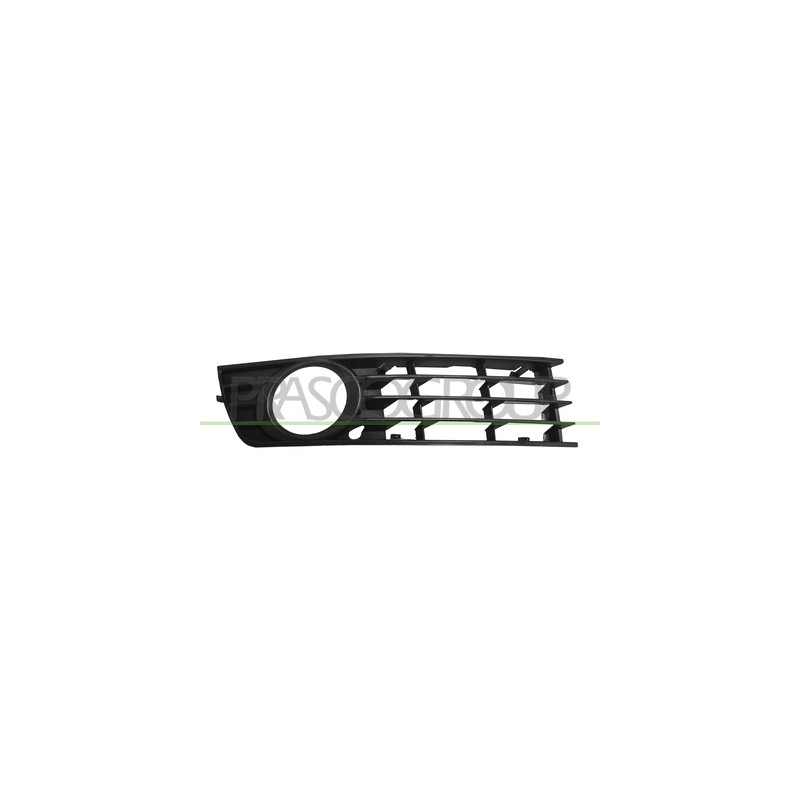 GRILLE DE PARE-CHOCS DROITE-NOIRE-AVEC TROUS ANTIBROUILLARD-OUVERT-TR