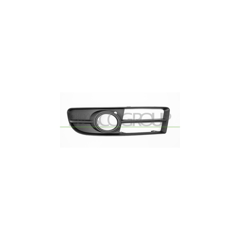 GRILLE DE PARE-CHOCS GAUCHE NOIRE-AVEC TROUS ANTIBROUILLARDS-OUVERT M