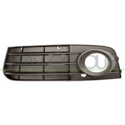 GRILLE DE PARE-CHOC GAUCHE-NOIRE-AVEC TROUS ANTIBROUILLARD