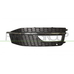 GRILLE DROITE.AVANT NOIR-A/AG.PHARE ANTIBROUILLARD-A/MOULURE CHROME M
