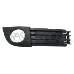 GRILLE DE PARE-CHOCS DROITE-NOIRE-AVEC TROUS DE PHARE ANTIBROUILLARD-