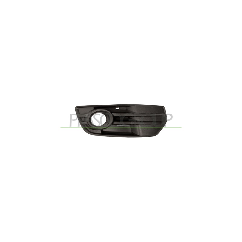 GRILLE DE PARE-CHOCS DROITE GRAINEE NOIRE AVEC TROUS ANTIBROUILLARDS
