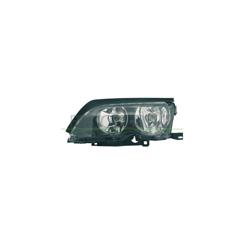 FEU GAUCHE H7+H7 ÉLECTRIQUE-AVEC MOTEUR-NOIR