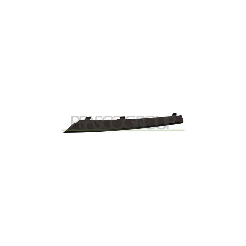 MOULURE DE GRILLE DE PARE-CHOCS GAUCHE NOIRE