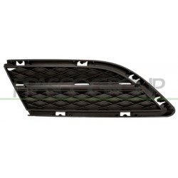 GRILLE DE PARE-CHOCS DROITE-NOIR-SANS TROUS DE PHARE ANTIBROUILLARD