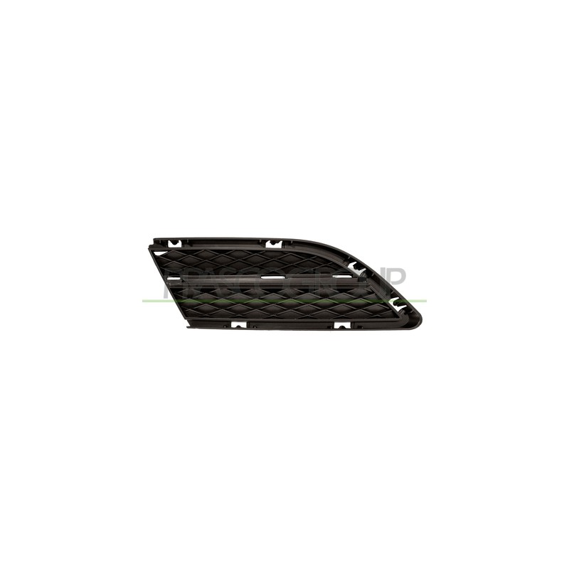 GRILLE DE PARE-CHOCS DROITE-NOIR-SANS TROUS DE PHARE ANTIBROUILLARD