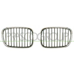 GRILLE GAUCHE CHROME/CHROME/NOIR