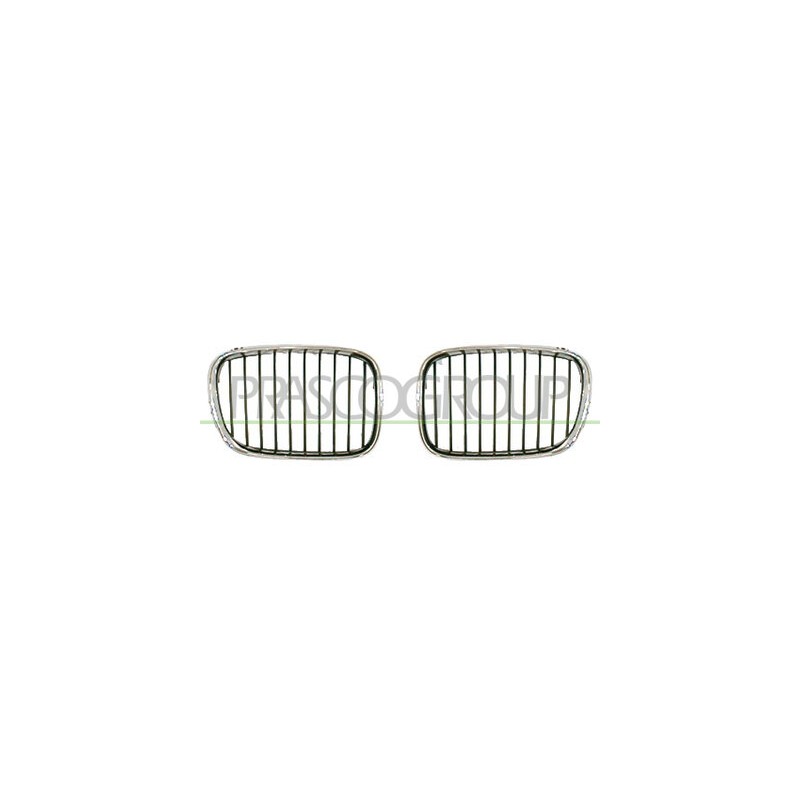GRILLE GAUCHE CHROME/CHROME/NOIR