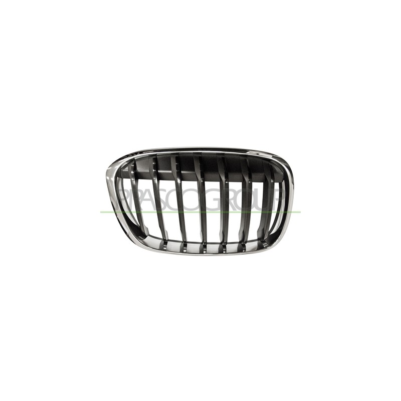 GRILLE DROITE CHROME/NOIRE