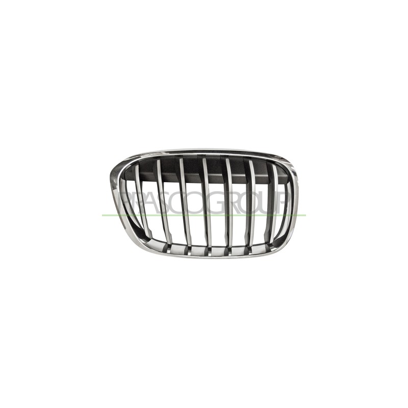 GRILLE DROITE CHROME/TITANE/NOIR MOD. LIGNE X