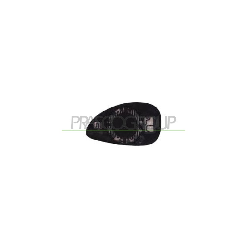 VERRE+SUPPORT D.CONVEXE-THERMIQUE-CHROME