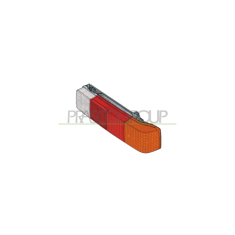 ARRIERE GAUCHE LIGHTAMBER ROUGE