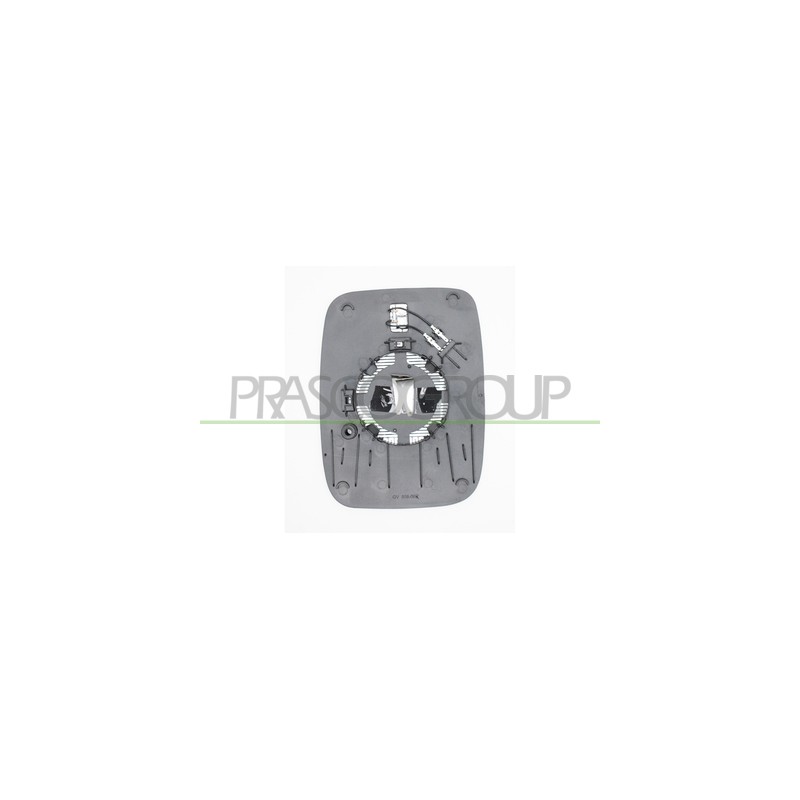 VERRE+SUPPORT DROIT-ASPHERIQUE-THERMIQUE-CHROME