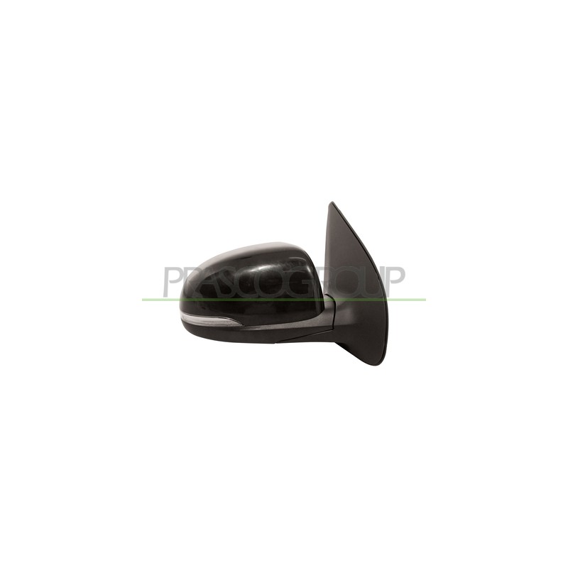 ESP.D.ELEC.NOIR-AVEC PILOTE-REPLIABLE-CONVEXE/CHROME