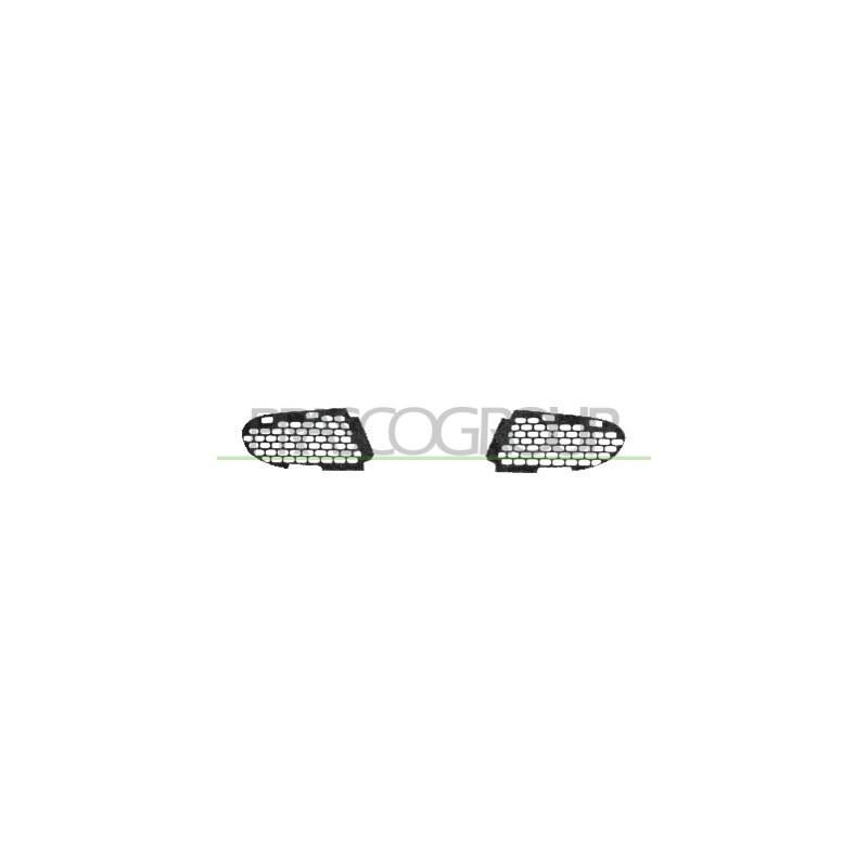 GRILLE GAUCHE. PARE-CHOCS AVANT MOD.  07/97