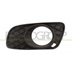 GRILLE DE PARE-CHOCS AVANT GAUCHE-NOIRE-AVEC TROUS ANTIBROUILLARDS