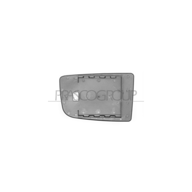 VITRE+SUPPORT SUPÉRIEUR DROIT.BASE CARRÉE-CONV/THERMIQUE/CHROME.