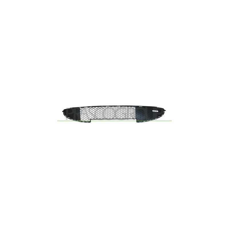 GRILLE CENTRALE DE PARE-CHOCS AVANT-NOIR-MOD. SPORTS 05/03 