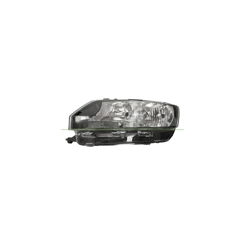 FEU GAUCHE H7+H15 ÉLECTRIQUE AVEC MOTEUR