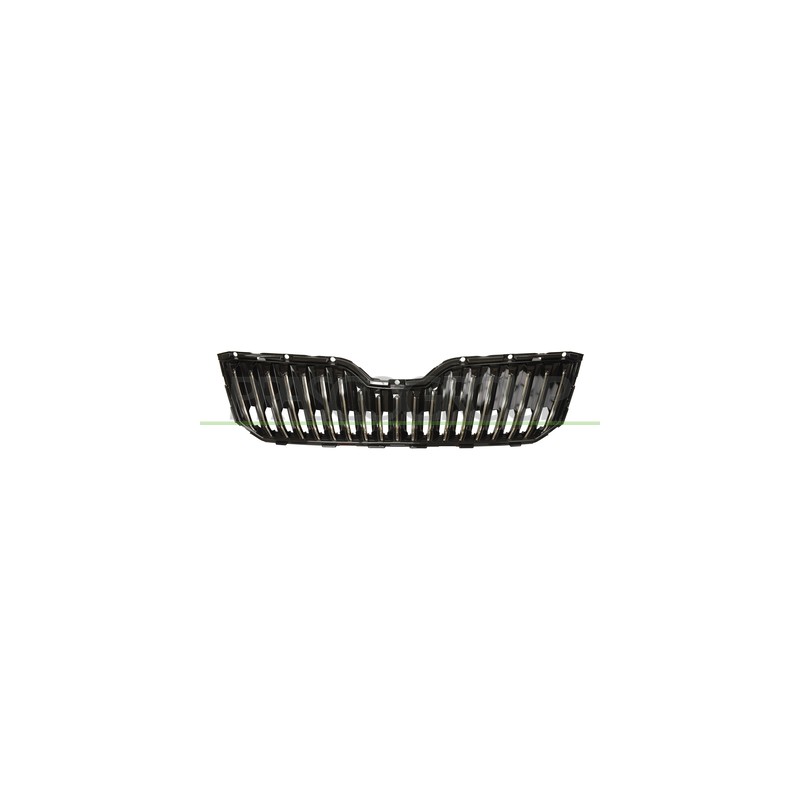 CALANDRE NOIRE/BRILLANTE AVEC GARNITURE CHROMÉE