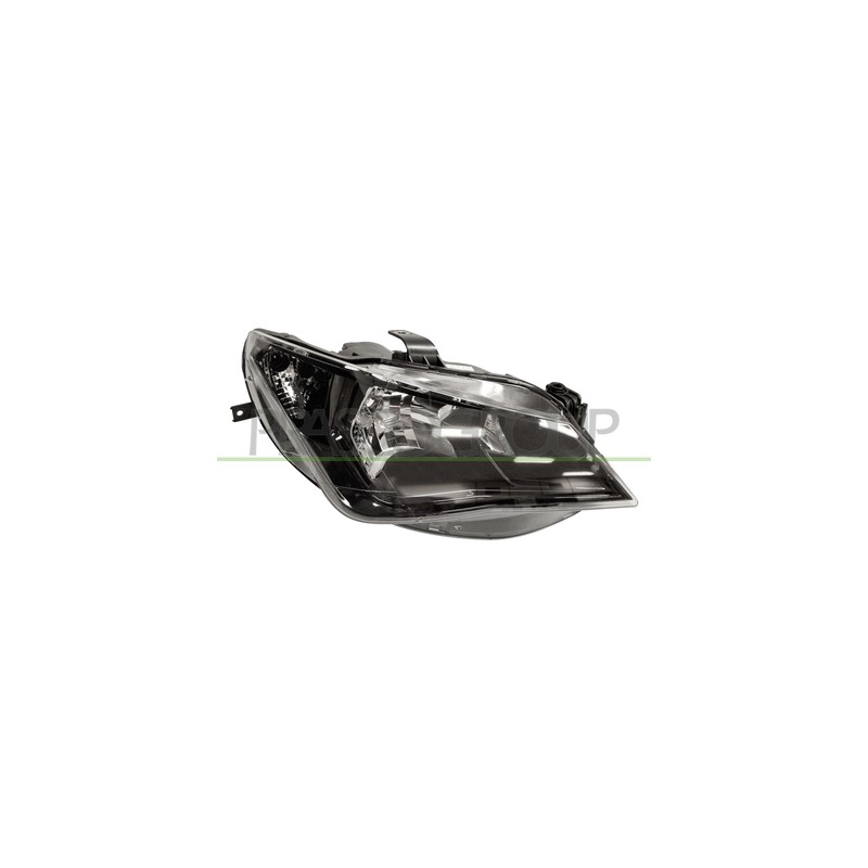 FEU DROIT H7+H7 ELECTRIQUE-AVEC MOTEUR-NOIR