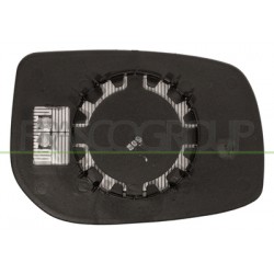 VERRE+SUPPORT I.CONVEXE-THERMIQUE-CHROME