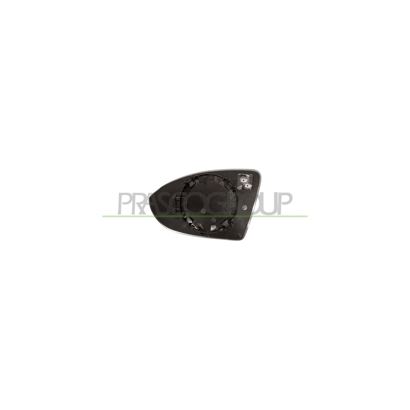 VERRE+SUPPORT D.CONVEXE-THERMIQUE-CHROME