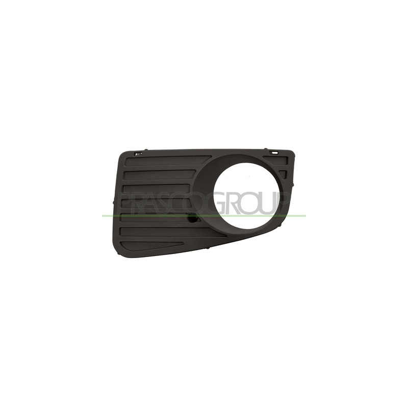 GRILLE DE PARE-CHOC GAUCHE-NOIRE-AVEC TROUS ANTIBROUILLARD
